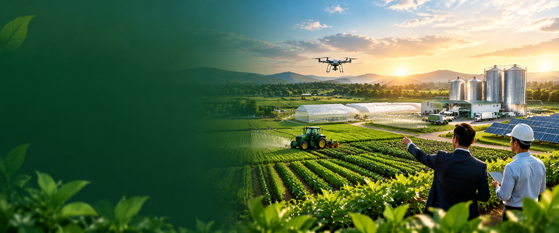 Branex  Agriculture Hub Banner Background Graphic